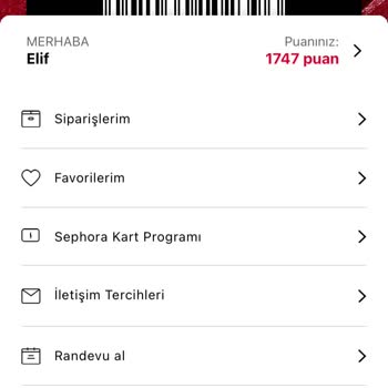 Sephora Mağazasında Eksik Sipariş Puanı Sorunu
