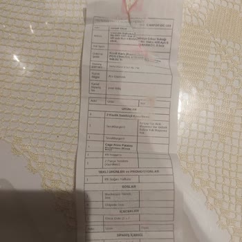 Yanlış Sipariş ve Ulaşılamayan Popeyes Şubesi