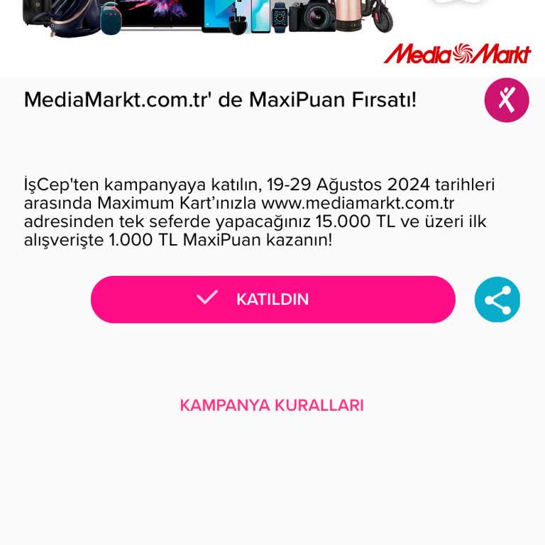 Maximum Kart Kampanya Sorunları ve Müşteri Hizmetleri Şikayeti