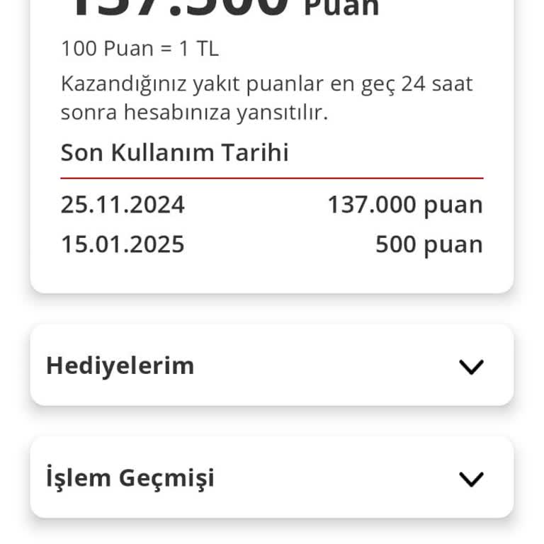 Puanlarım Aniden Kayboldu!