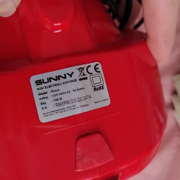 Sunny Elektrik Süpürgesi: Kalitesiz Parçalar ve Haksız Ücret Talebi