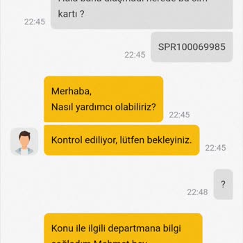 19 Gündür Teslim Edilmeyen Sim Kart ve Ücret İadesi Talebi