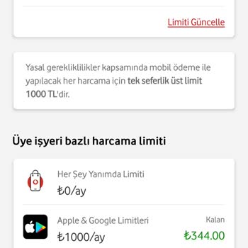 Vodafone Mobil Ödeme Limit Sorunu ve Müşteri Hizmetleri Erişimsizliği