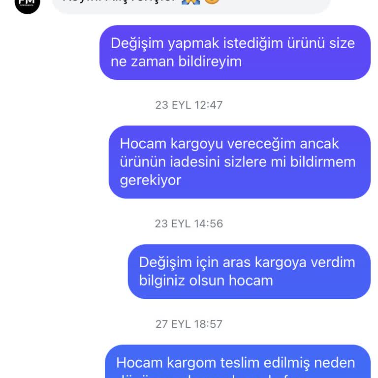 Yanlış Beden ve İade Sorunu