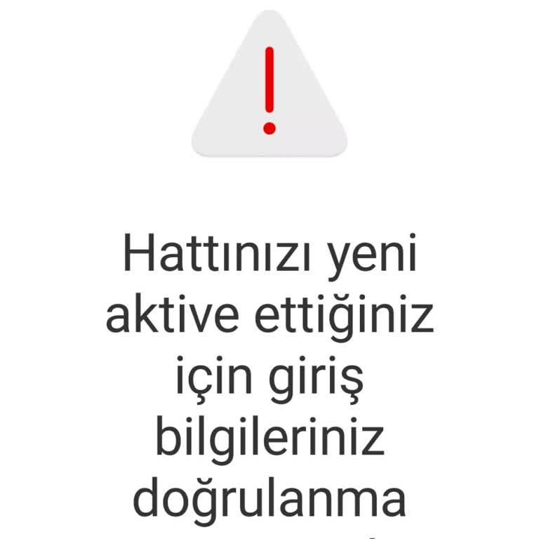 Vodafone Uygulamasında Fırsatlar Dünyasına Giriş Sorunu