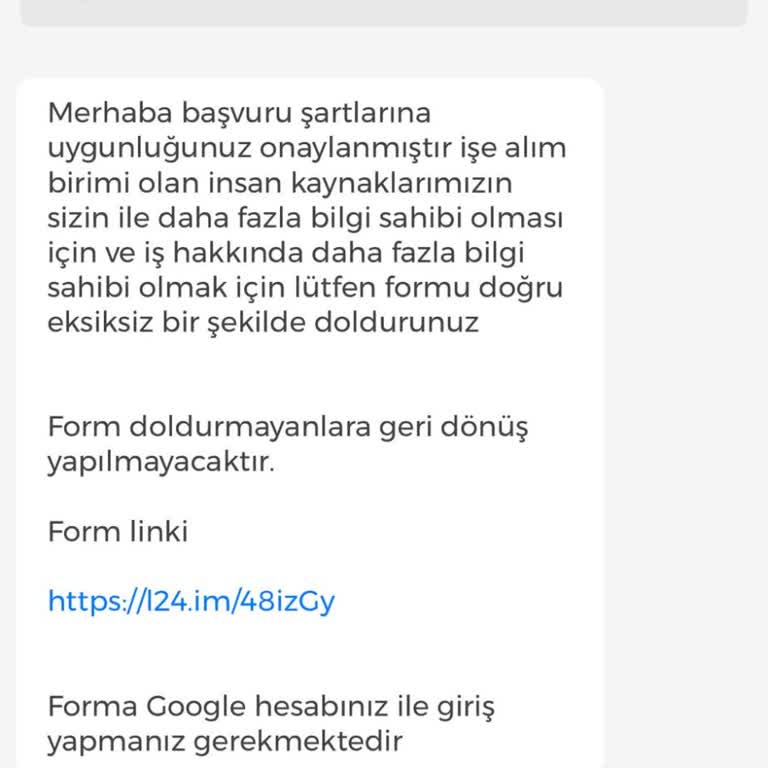 İşin Olsun Uygulamasında Sahte İş İlanı ve Kişisel Bilgi Güvenliği Tehlikesi