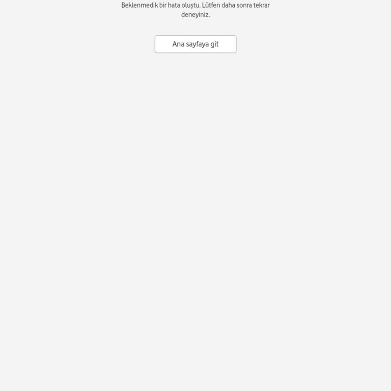 Vodafone Fatura Yanıltması ve Çözüm Eksikliği