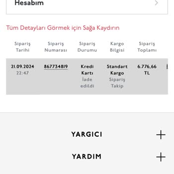 Yargıcı Online Alışverişte Teslimat ve İade Sorunu