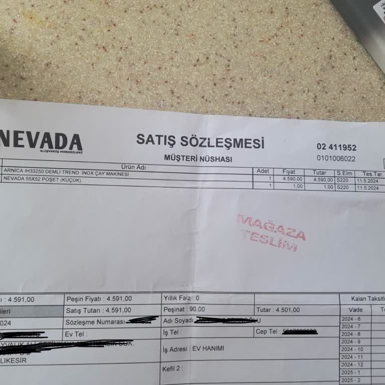 Arnica Çay Makinesi: Tekrarlayan Sorun ve Değişim Talebi