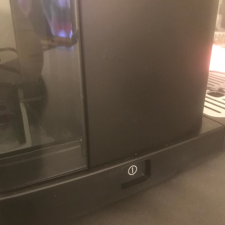 Kahve Makinesi Açma Kapama Tuşu Sorunu