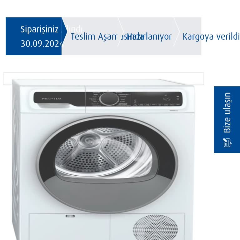 Profilo Online Satış Sitesinde Kurutma Makinesi Teslimat Sorunu!