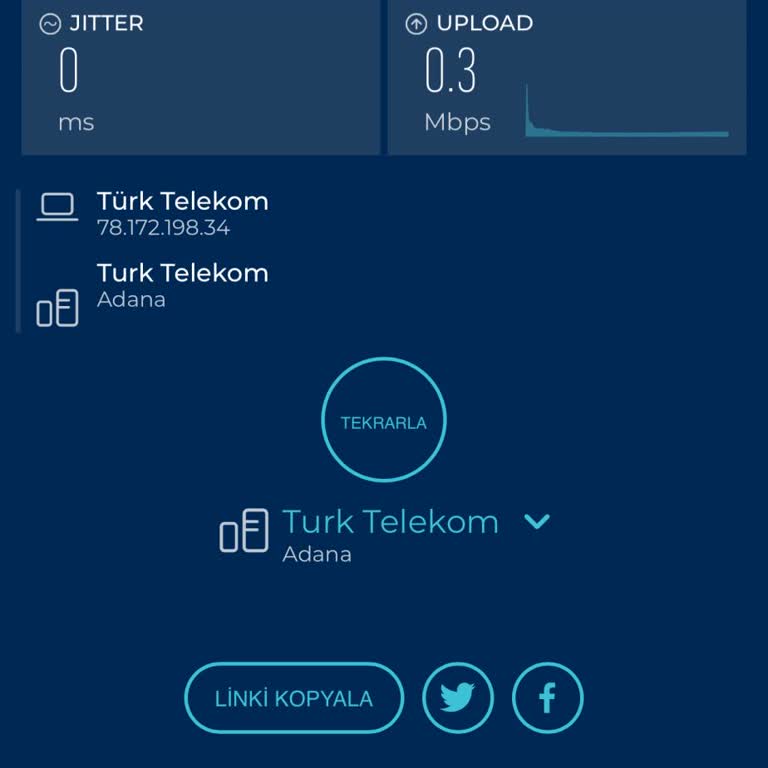 İnternet Hızında Ani Düşüş