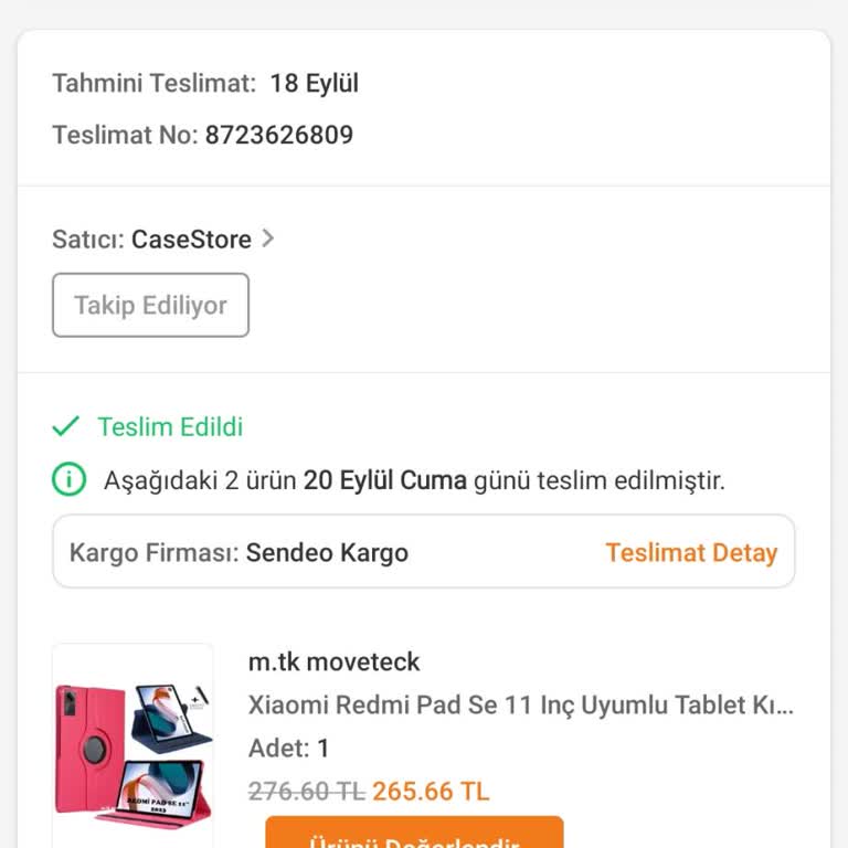 Trendyol'da Teslim Edilmeyen Ürün ve İade Sorunu
