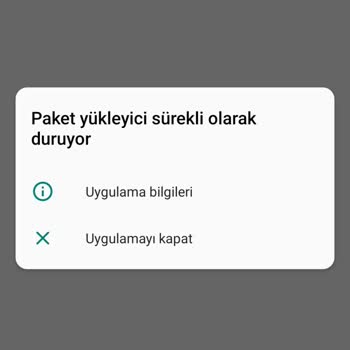 Tecno Pova 3'te Paket Yükleyici Sorunu