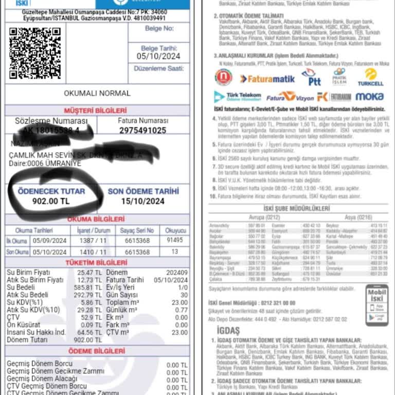 İSKİ Fatura Artışları Mağduriyeti