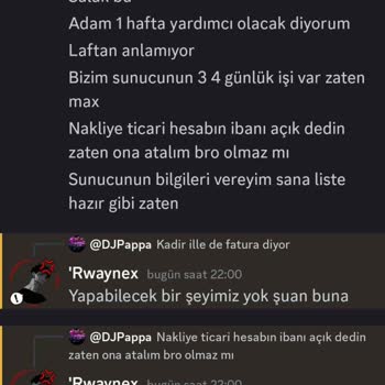 Güven Vermeyen Developer Hizmeti ve Faturasız İşlemler