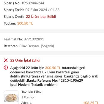 Trendyol'da Kurye Sorunu ve İptal Edilen Siparişler