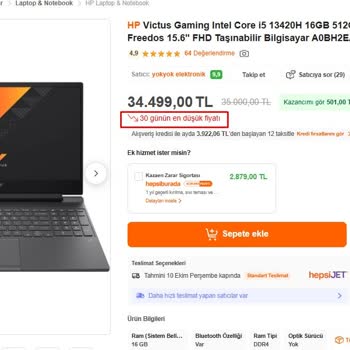 Bilgisayar Fiyatlarında Yanıltıcı İndirim