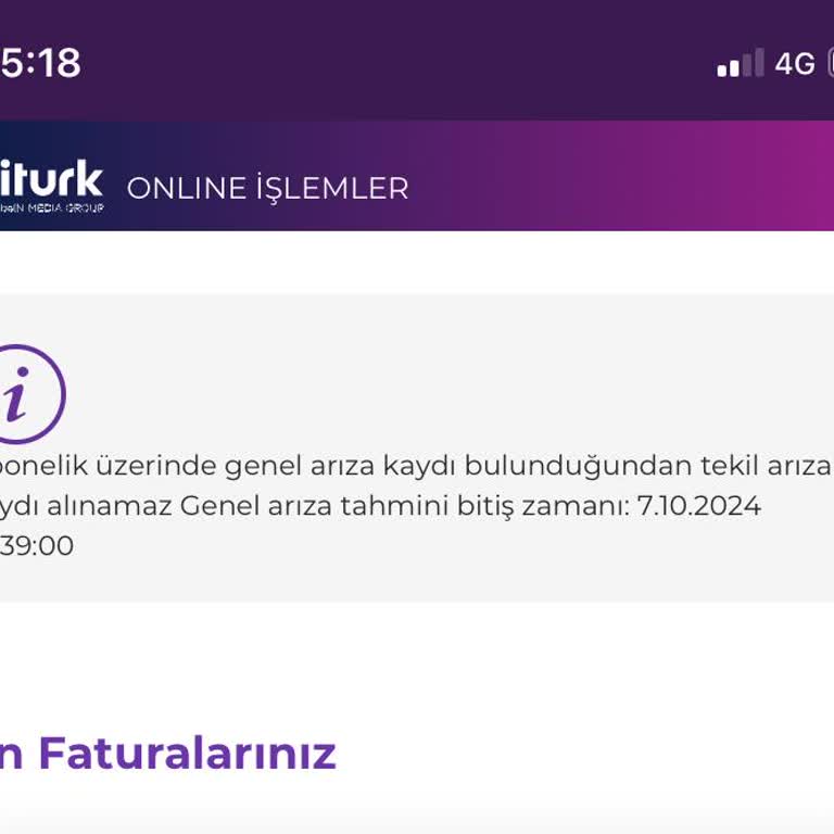 İki Aydır Çözülemeyen İnternet Sorunu