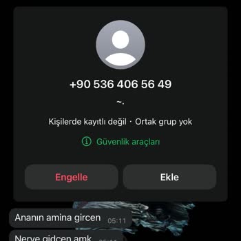 WhatsApp Üzerinden Tehdit ve Şantaj Mağduriyeti