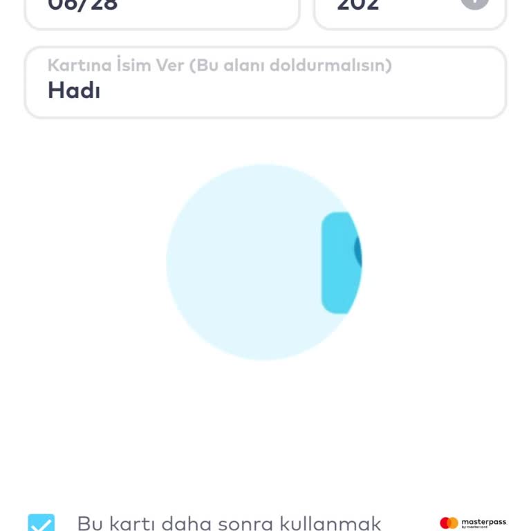 Kart Kayıt Sorunu ve SMS Kod Ekranı Problemi