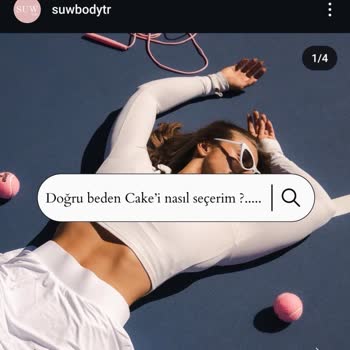 Suw Body Yapışkanlı Ürün Gönderildi!