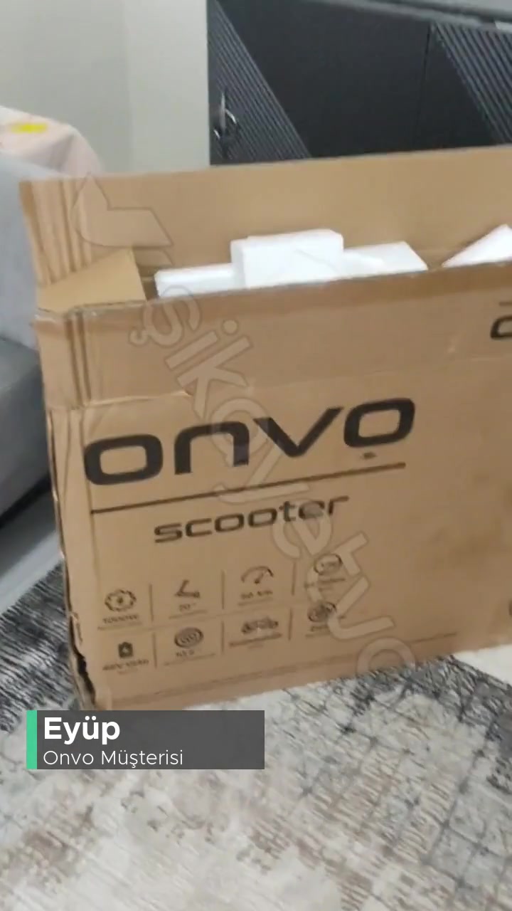 İkinci Bozuk Satılan Onvo Marka Scooter videonun kapak resmi
