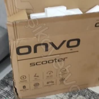 İkinci Bozuk Satılan Onvo Marka Scooter