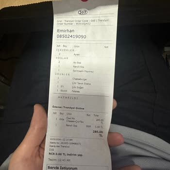 Eksik Ürünler ve Yetersiz İade: Trendyol Yemek Fiyaskosu