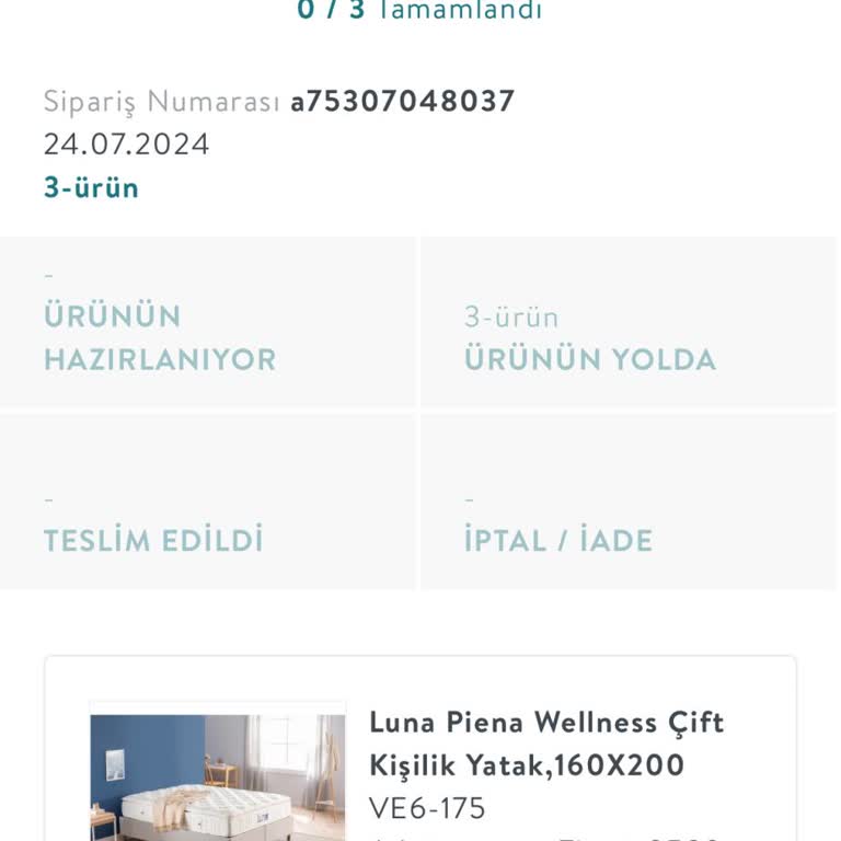 Teslimat Sorunları ve İlgisizlik