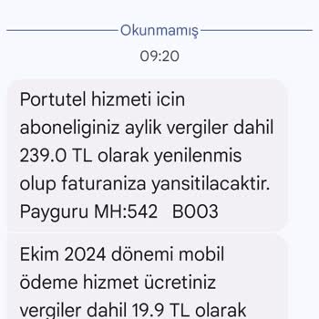 Vodafone'dan İstemediğim Üyelik ve İade Sorunu