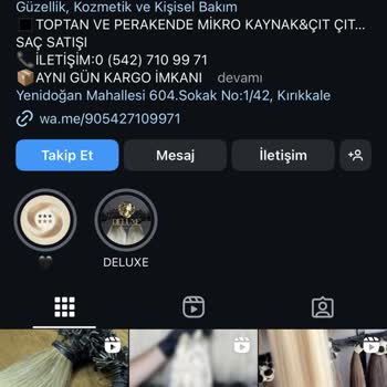 Deluxe Natural Hair (Kırıkkale) Saçta Naylon Saç Var Ne Fön Çekiliyor Ne De Maşa Tutuyor!