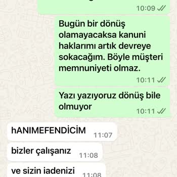 İade Sürecinde Yaşanan Gecikme ve İletişimsizlik Sorunu
