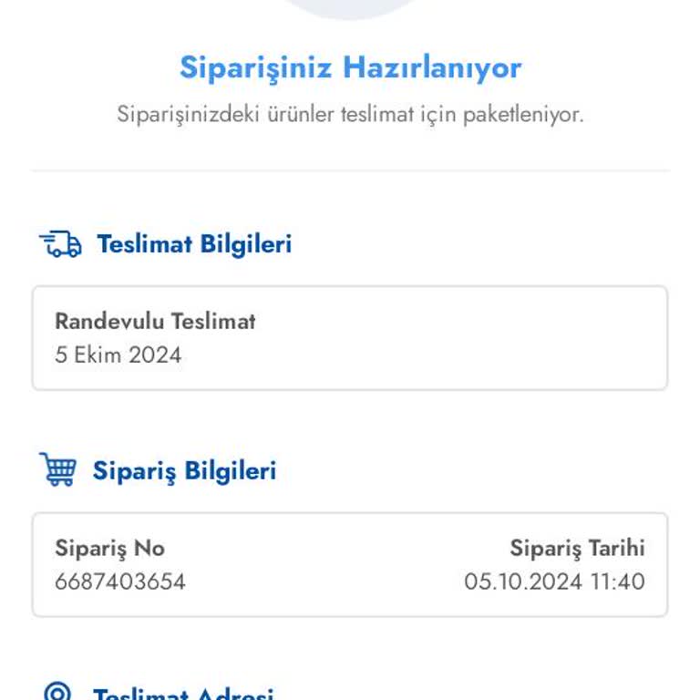 Teslim Edilmeyen Sipariş ve İade Sorunu