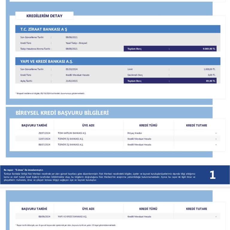 Ziraat Bankası'ndan Haksız KKB Kaydı