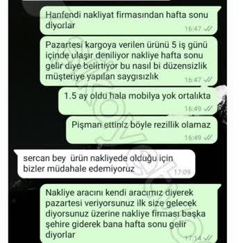 Teslimat Gecikmesi ve İletişim Sorunu