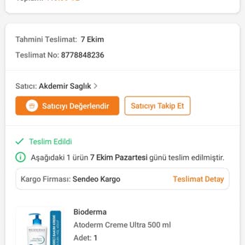 Trendyol Bioderma Nemlendirici Kremde Orijinallik Şüphesi!