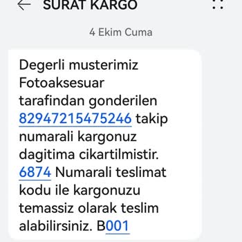 Sürat Kargo'nun Teslimat Sorunları ve Saygısız Hizmet