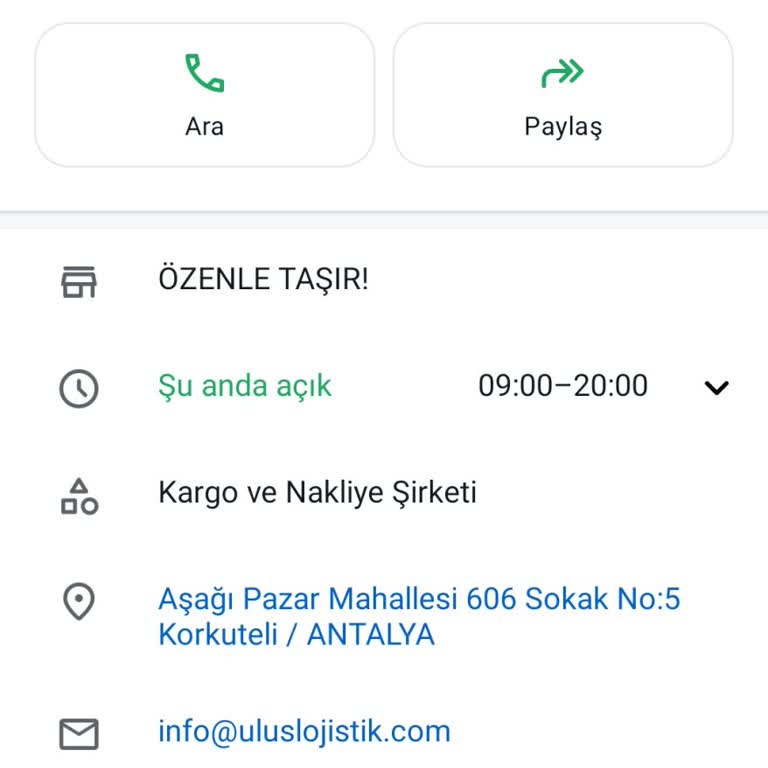 Ulus Lojistik Tarafından Yanıltıldım!