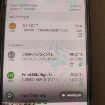 İzinsiz Kredi Kartı Çekimi ve Müşteri Hizmetleri Sorunu