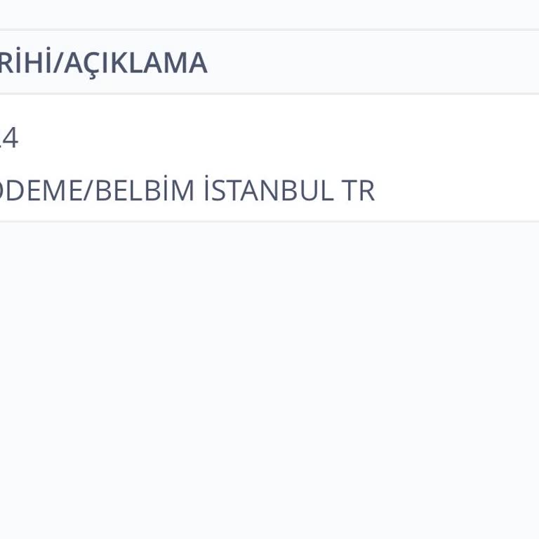 Bilinmeyen İşlem: Kredi Kartımdan İzinsiz Para Çekimi