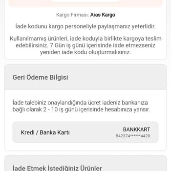 Yanlış Ürün ve İade Sorunu