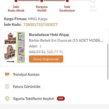 Hatalı Ürün ve İade Sürecinde Mağduriyet Yaşıyorum