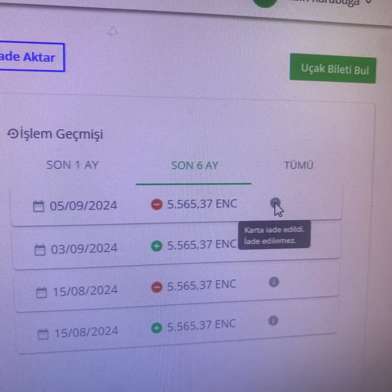 Rezervasyon İptalinde İade Sorunu ve Oyalama