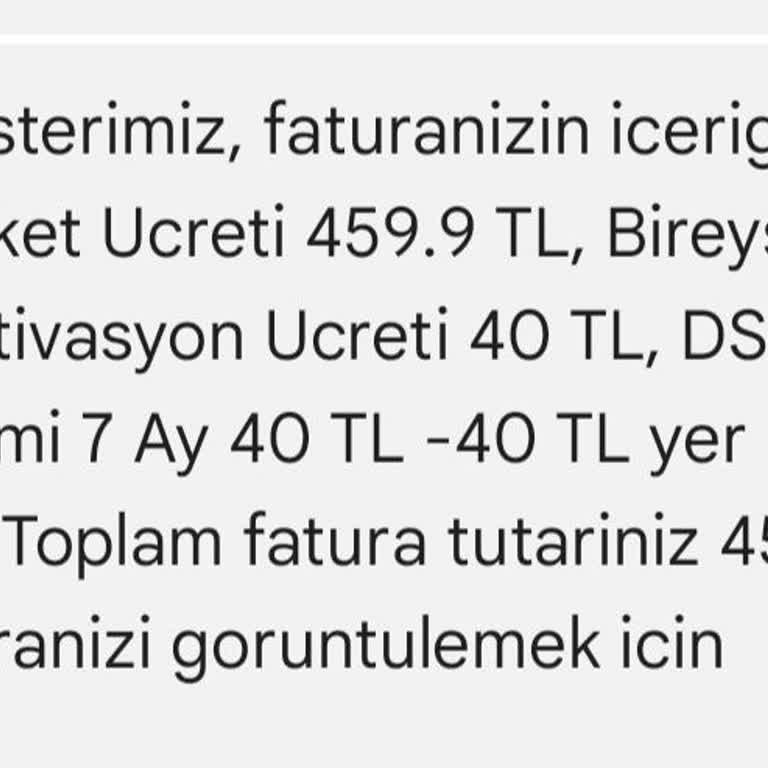 Millenicom'dan Haksız Fatura ve İptal Sorunu