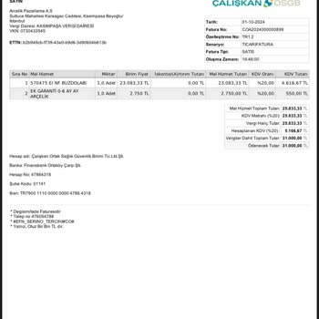 Arçelik'ten Para İadesi Beklentisi