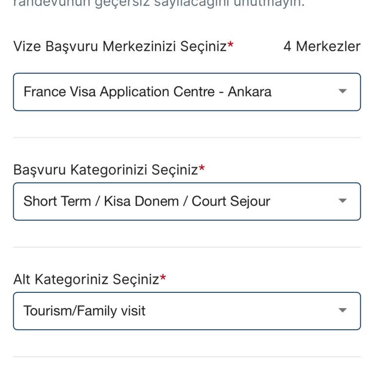 VFS Global Randevu Sistemi Mağduriyeti