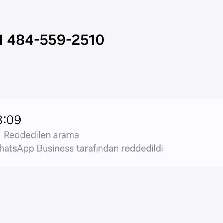 Bilinmeyen Numaradan Gelen Çağrı ve Güvenlik Endişesi