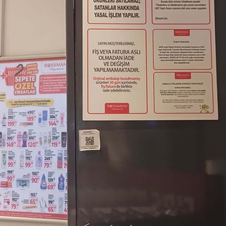 Rossmann'da İade Sürecinde Yaşanan Sorunlar