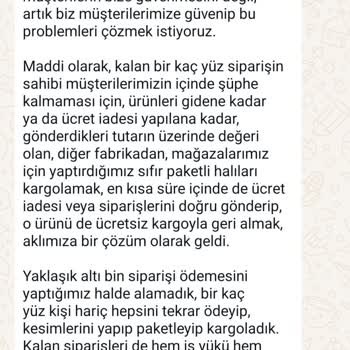 6 Aydır İade Edilmeyen Para ve Boş Vaadler